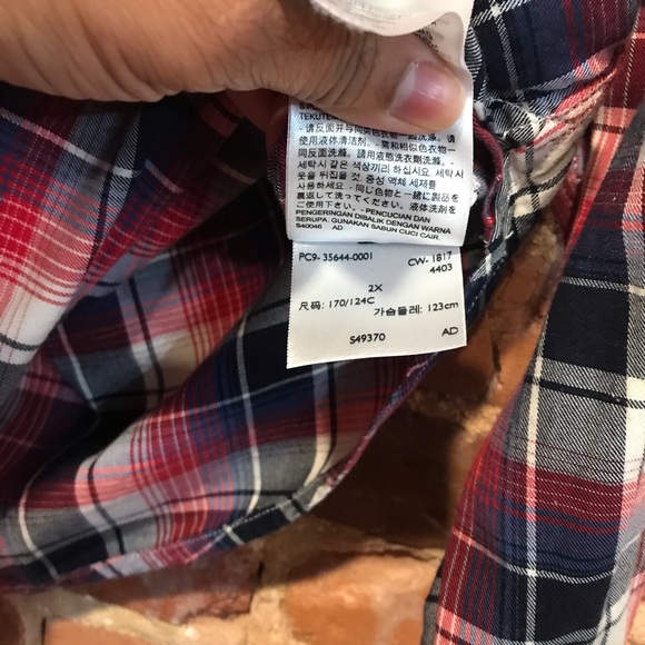 Levi's Women's Workwear Boyfriend Shirt 2X - Picture 7 of 8